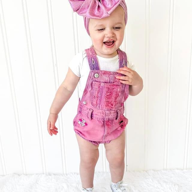 Magenta Shimmer Headwrap