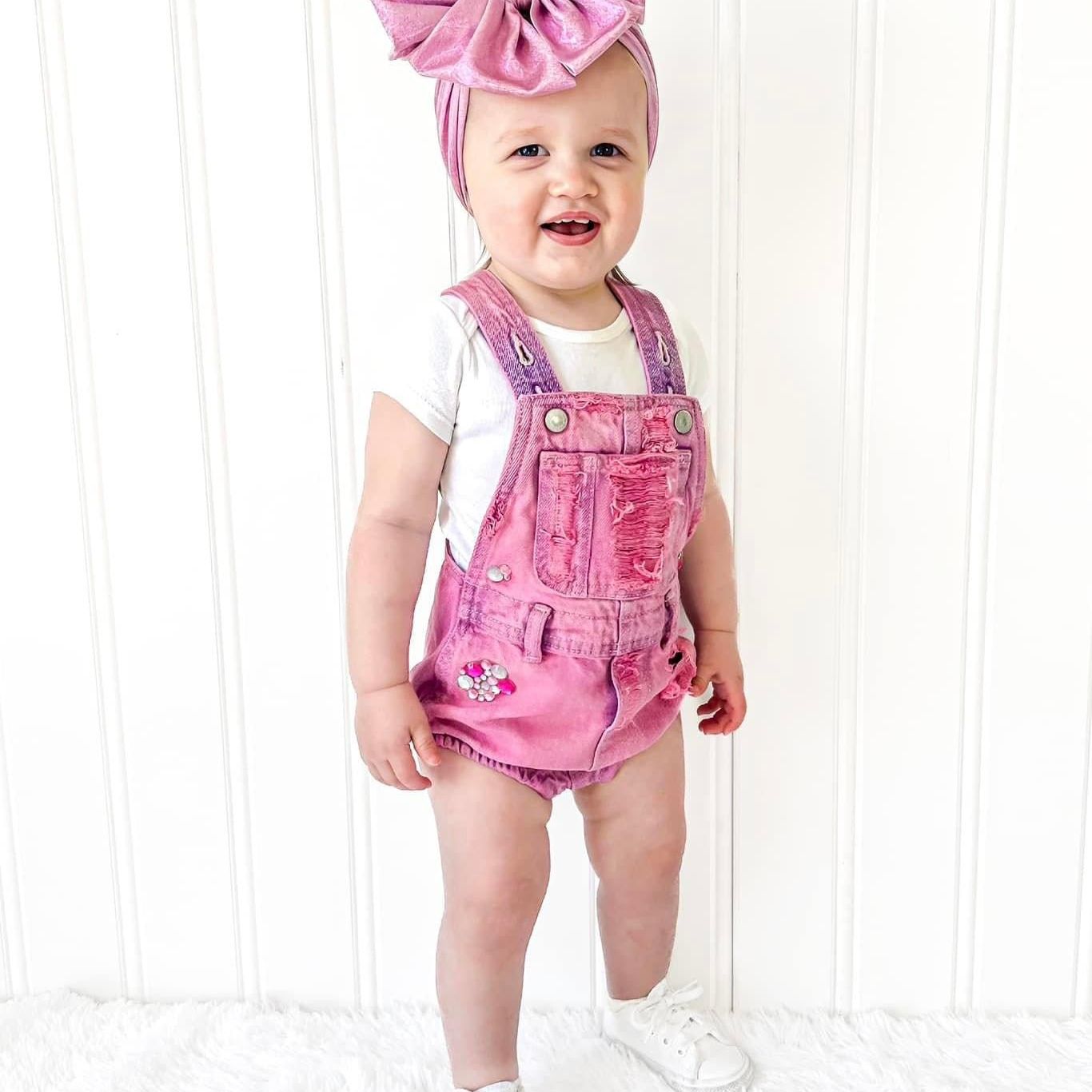 Magenta Shimmer Headwrap
