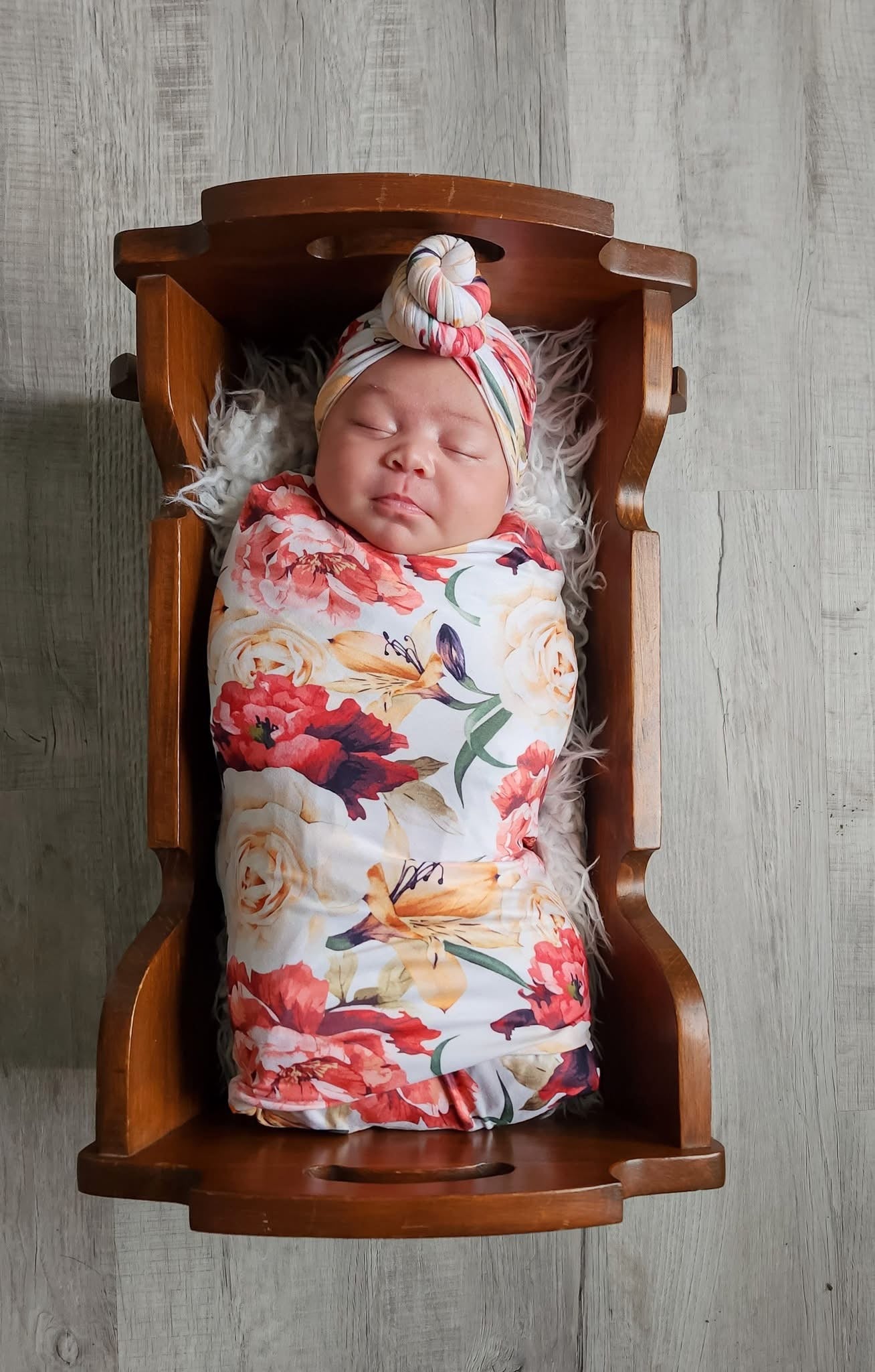 Coral Bliss Swaddle Blanket Set