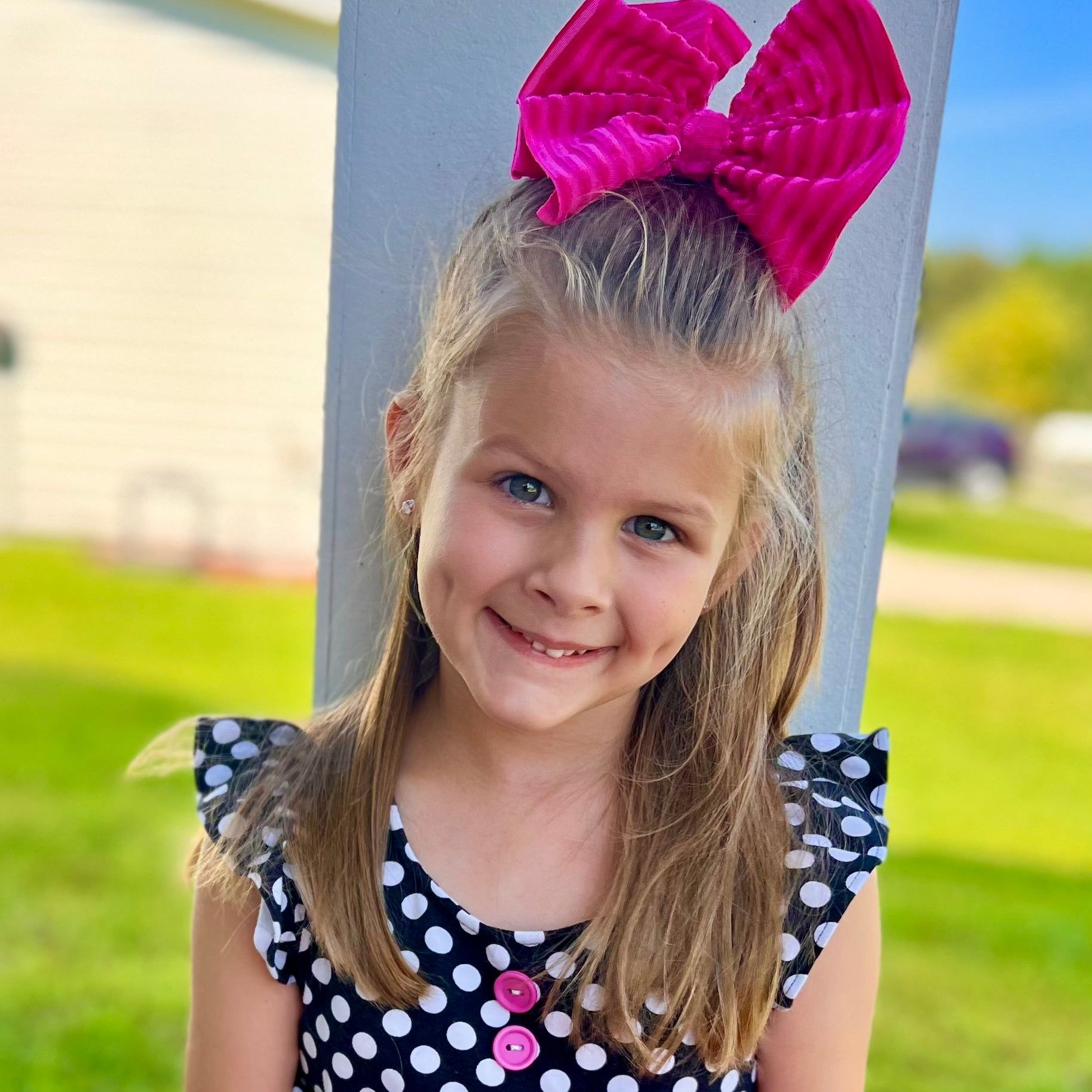 Magenta Luxe Bow