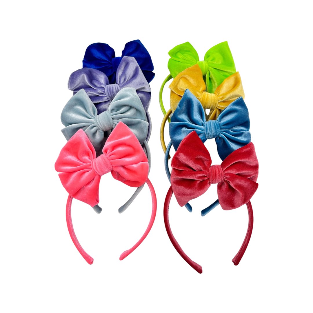 Fancy Butterfly Bow Set - Summer Velvets