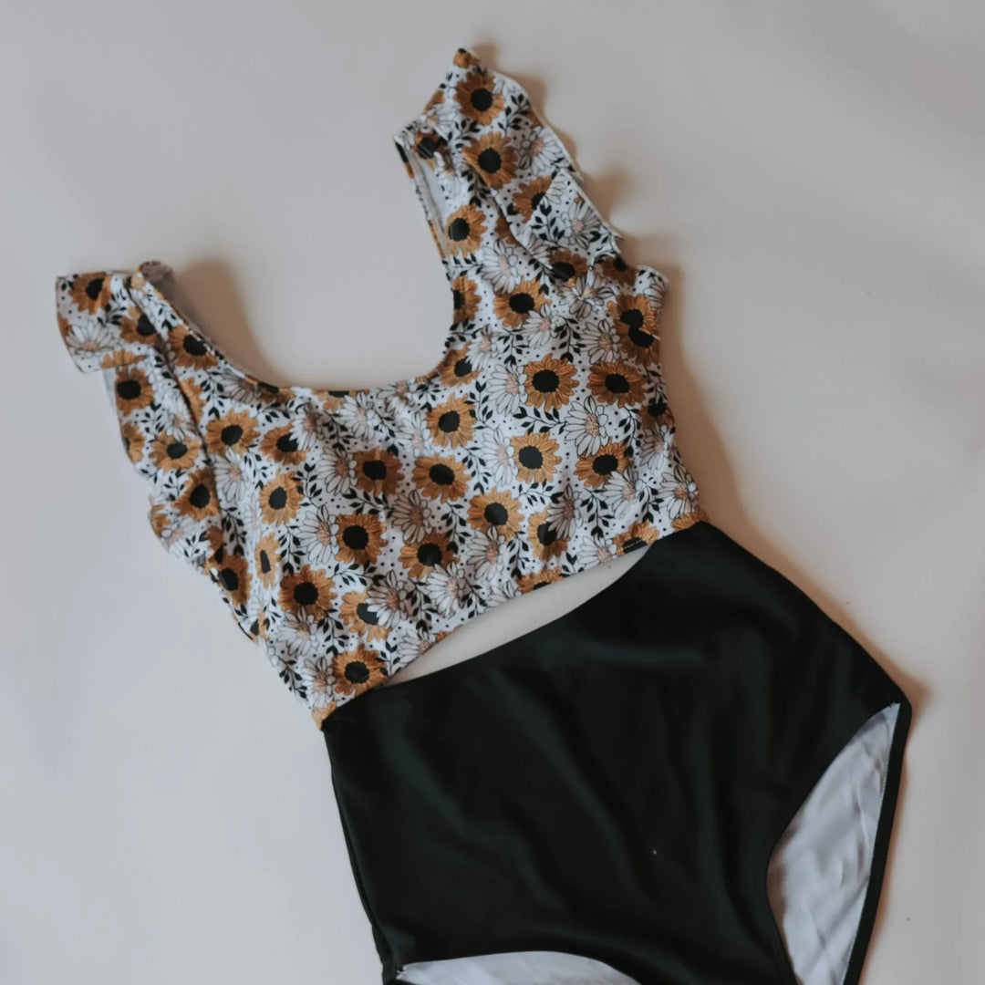 Wishful Sunflowers Swimsuit Adult