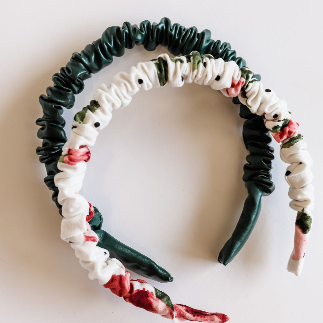 Lillian Floral Set Of 2 Headbands