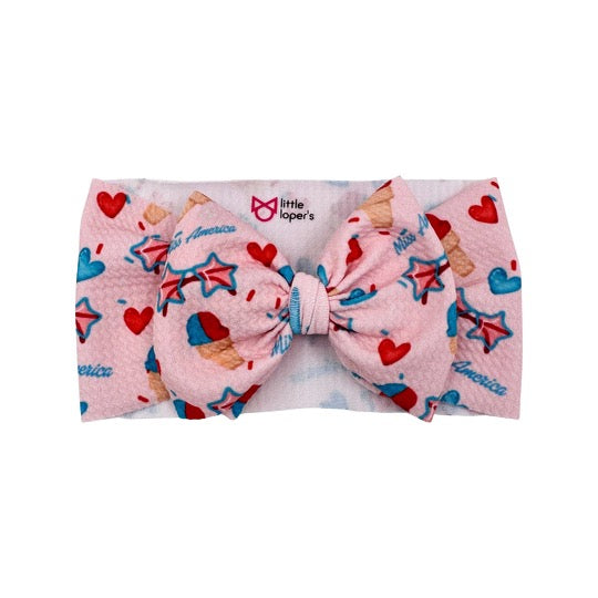 Miss America Headwrap