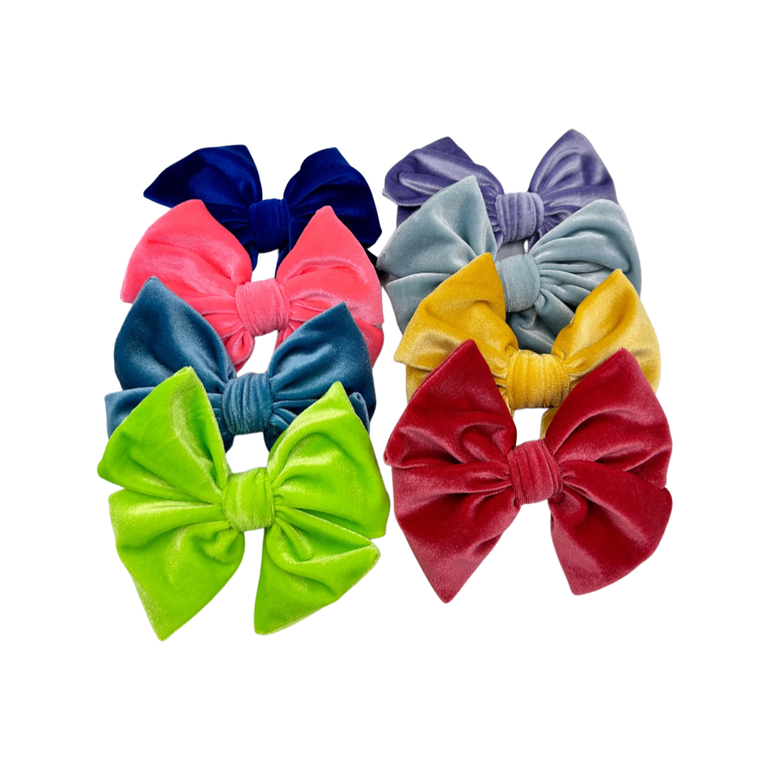Fancy Butterfly Bow Set - Summer Velvets