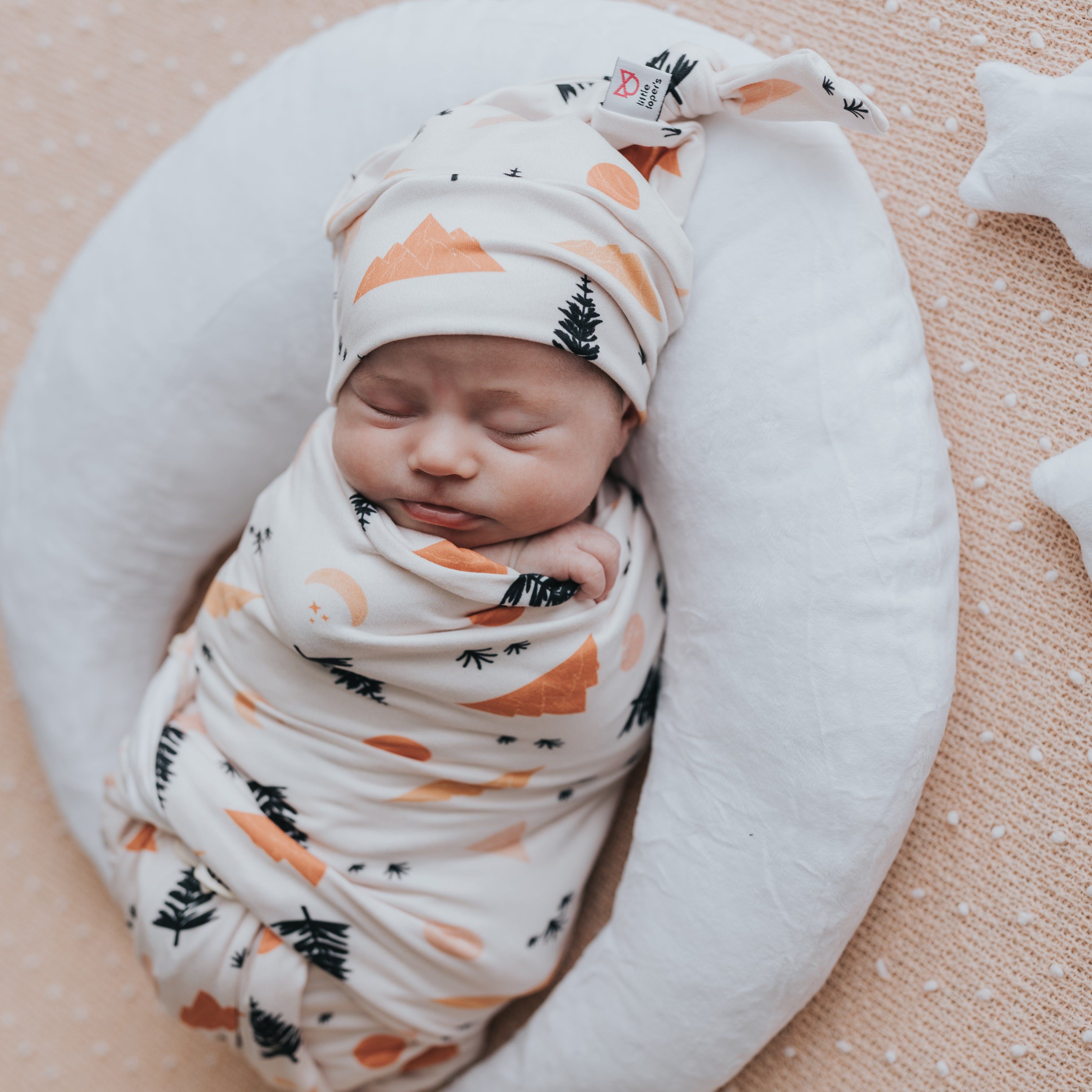 Rocky Mountain Swaddle Blanket Set