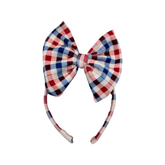Red White Blue Gingham