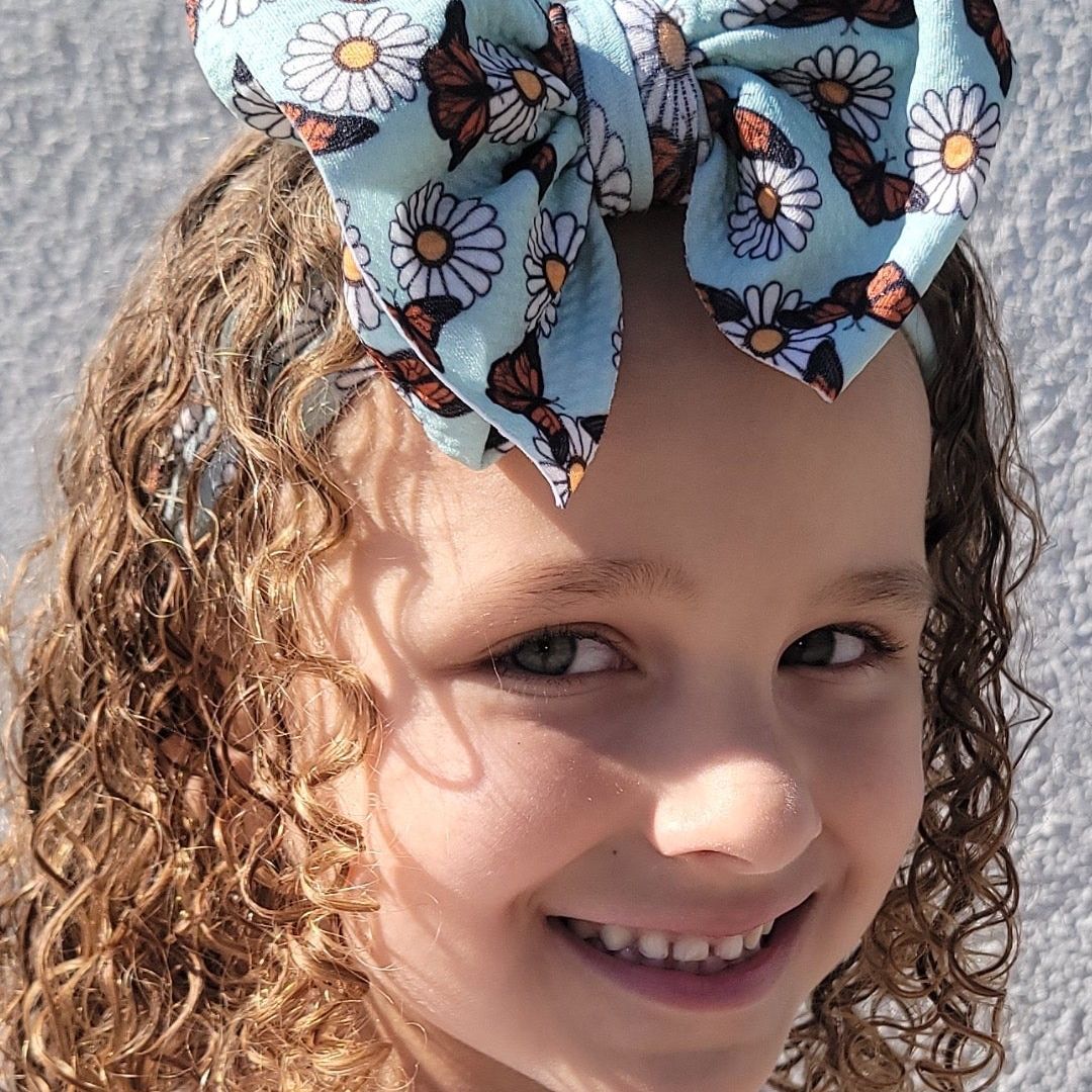 Monarch Floral Headwrap