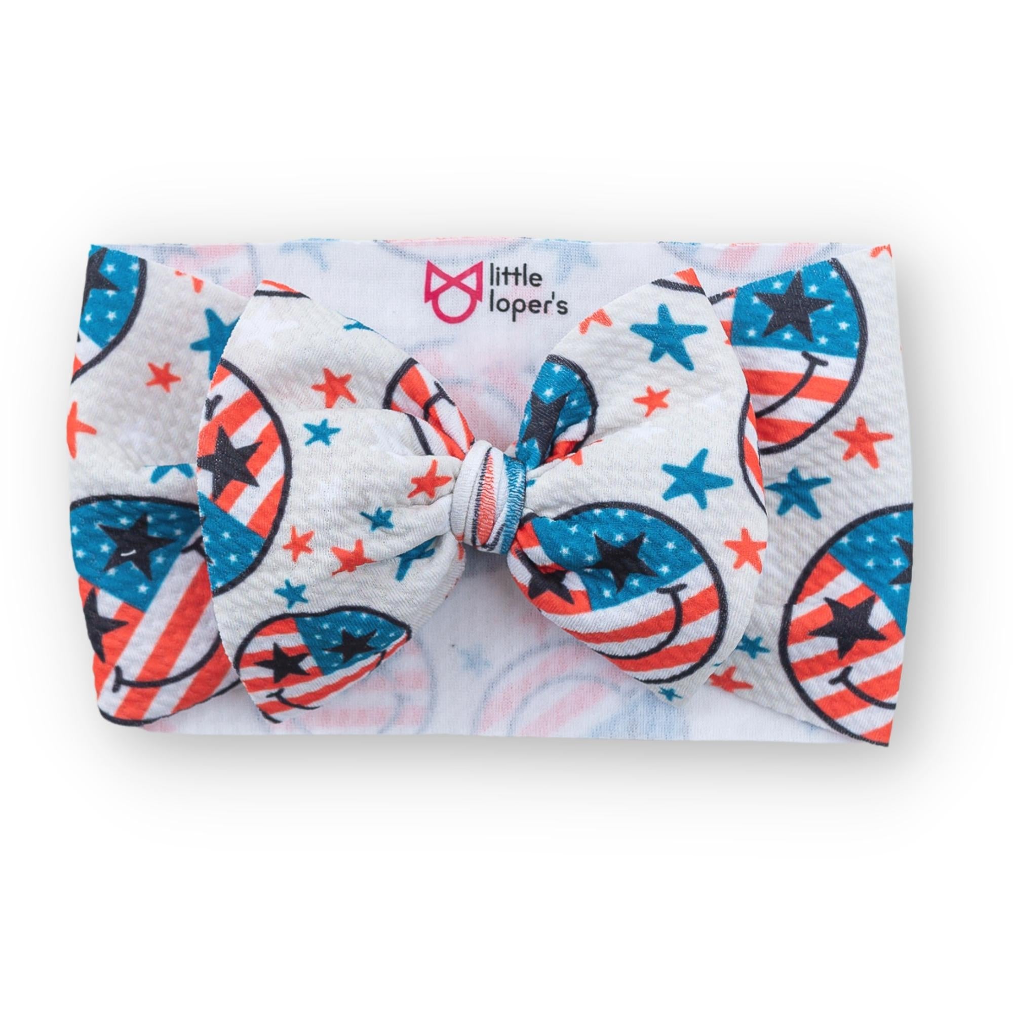 Festive Smileys Headwrap