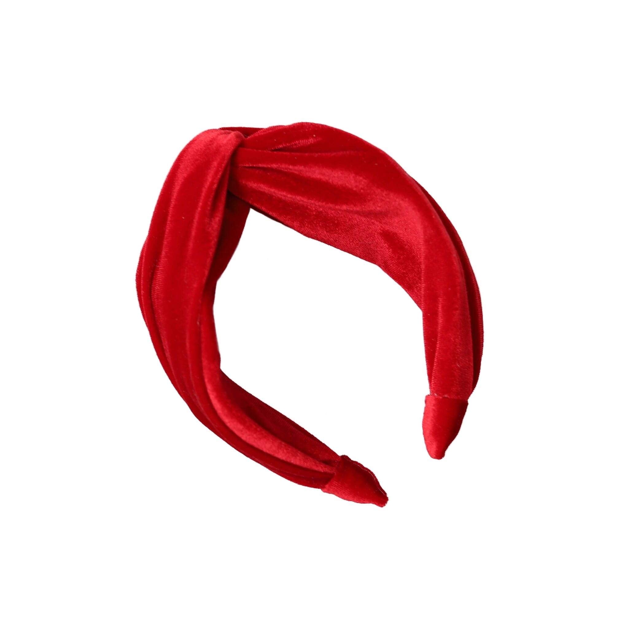 BOHO WITH A TWIST VELVET HEADBAND