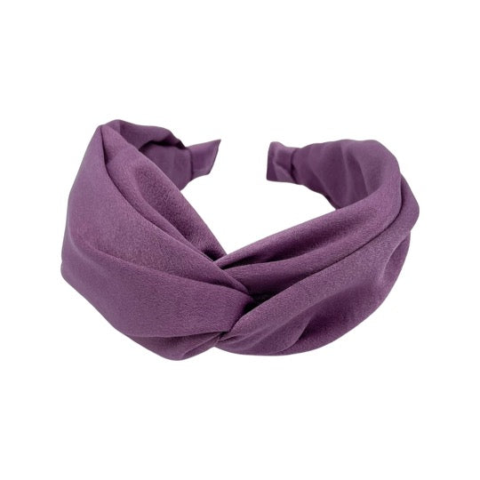 Boho With A Twist Satin Headband