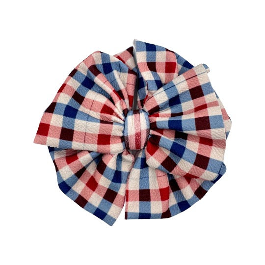 Red White Blue Gingham