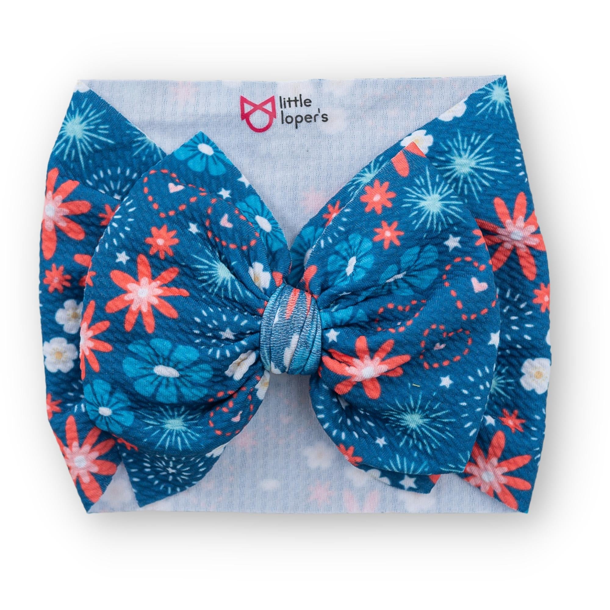 Sparkler Floral Headwrap