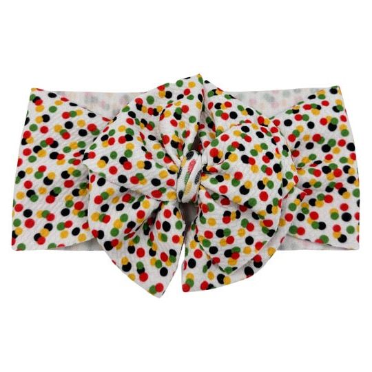 BHM Dots Headwrap
