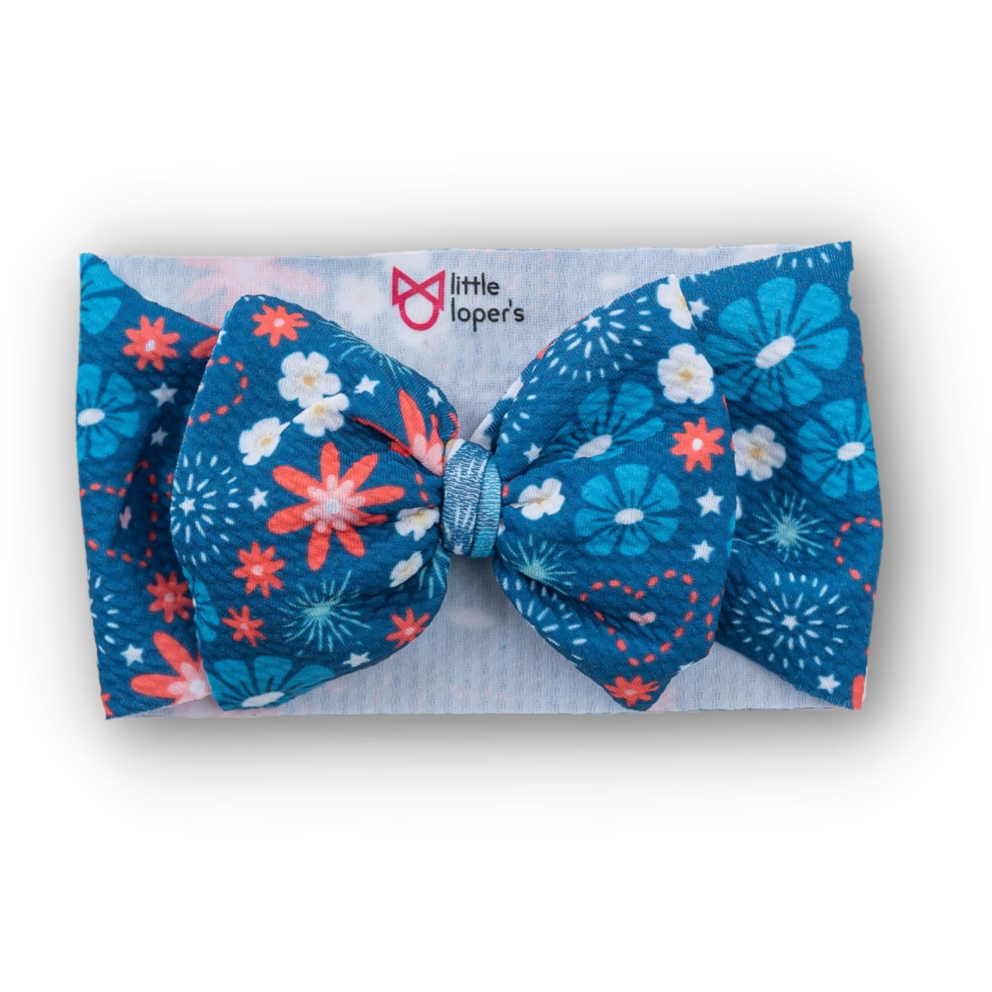 Sparkler Floral Headwrap