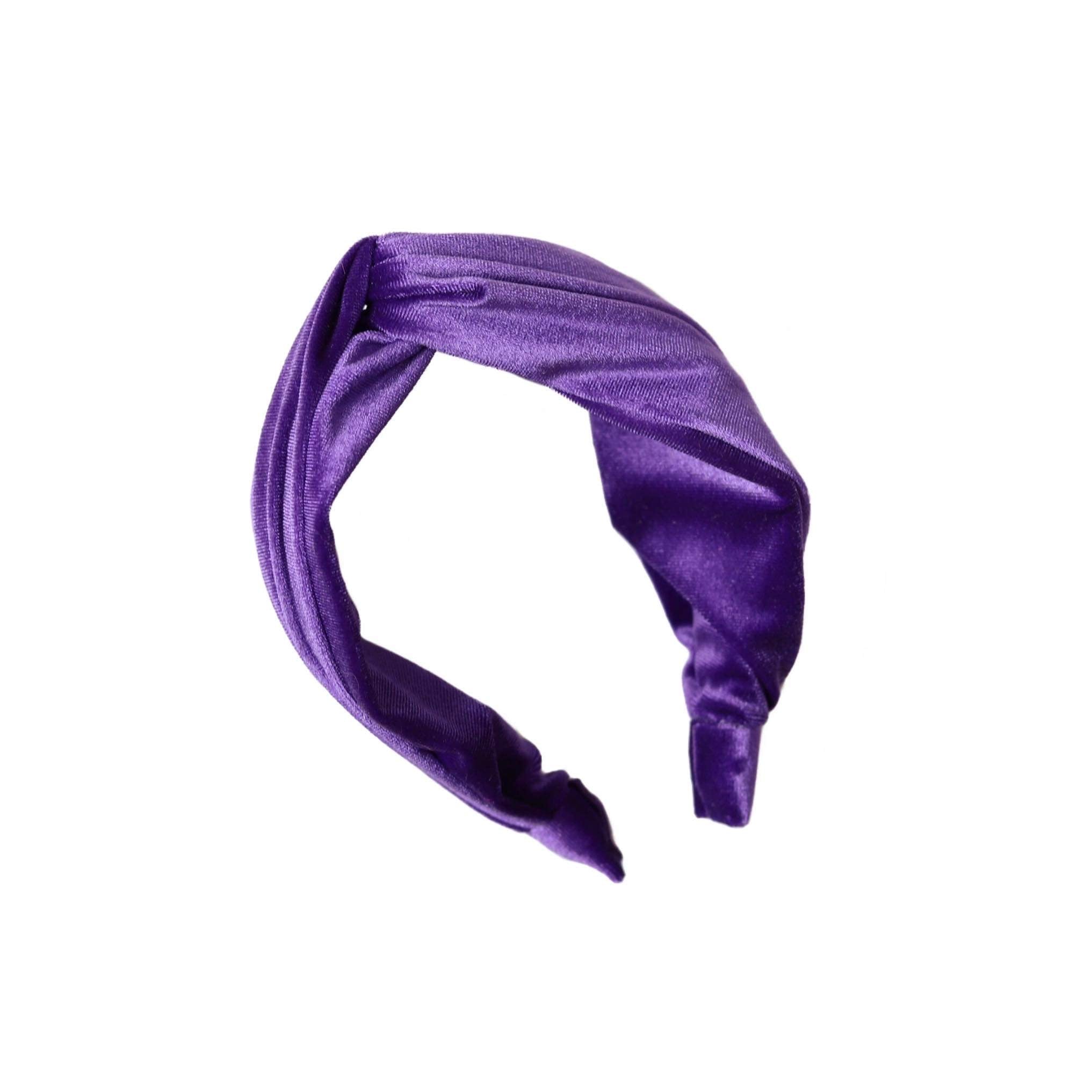 BOHO WITH A TWIST VELVET HEADBAND