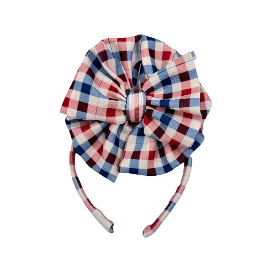Red White Blue Gingham