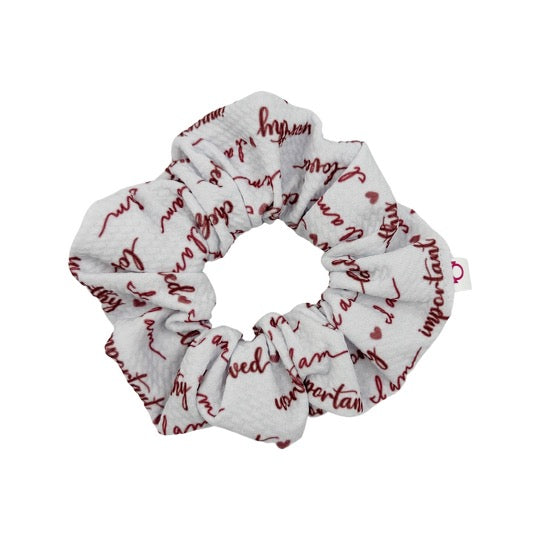 I Am Loved Scrunchie