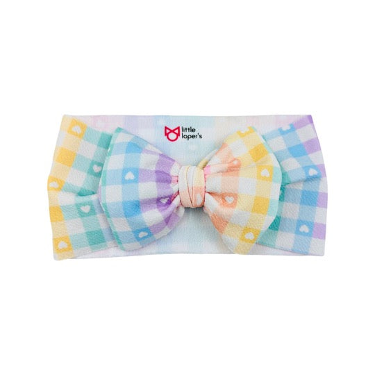 Lovely Gingham Headwrap