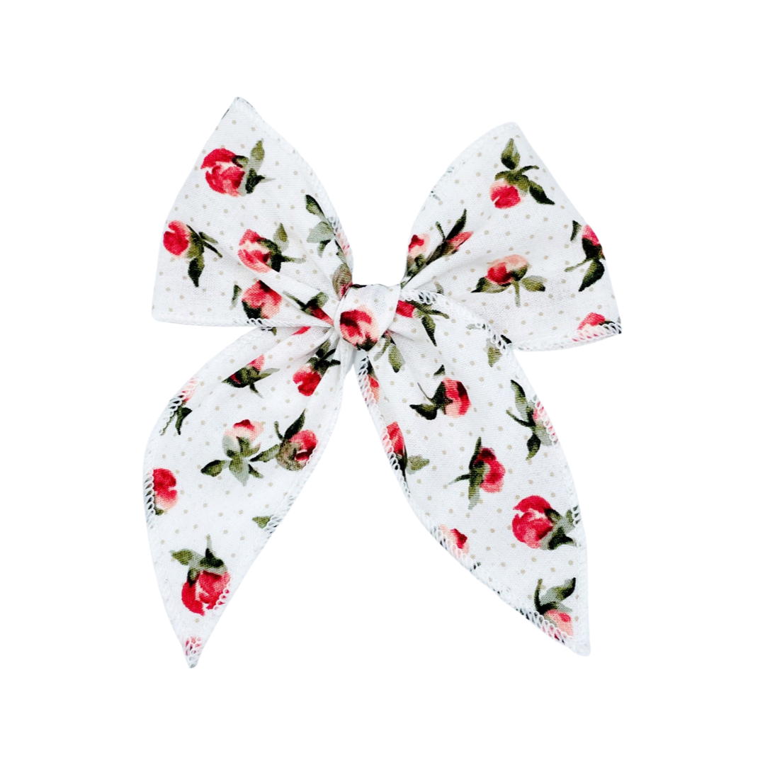 Vintage Floral Medium Swanky bows