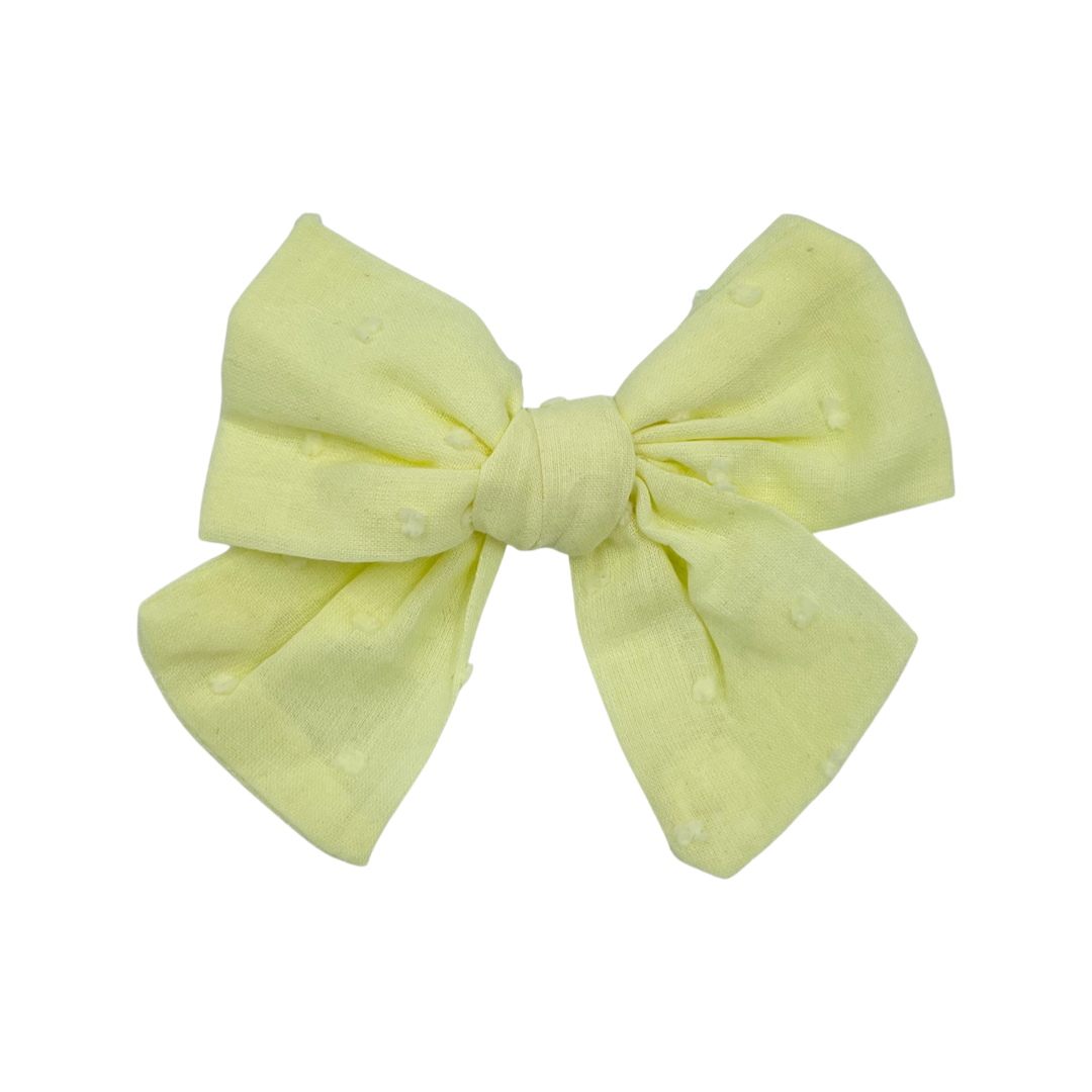 SOFT YELLOW SWISS DOTS COLLECTION