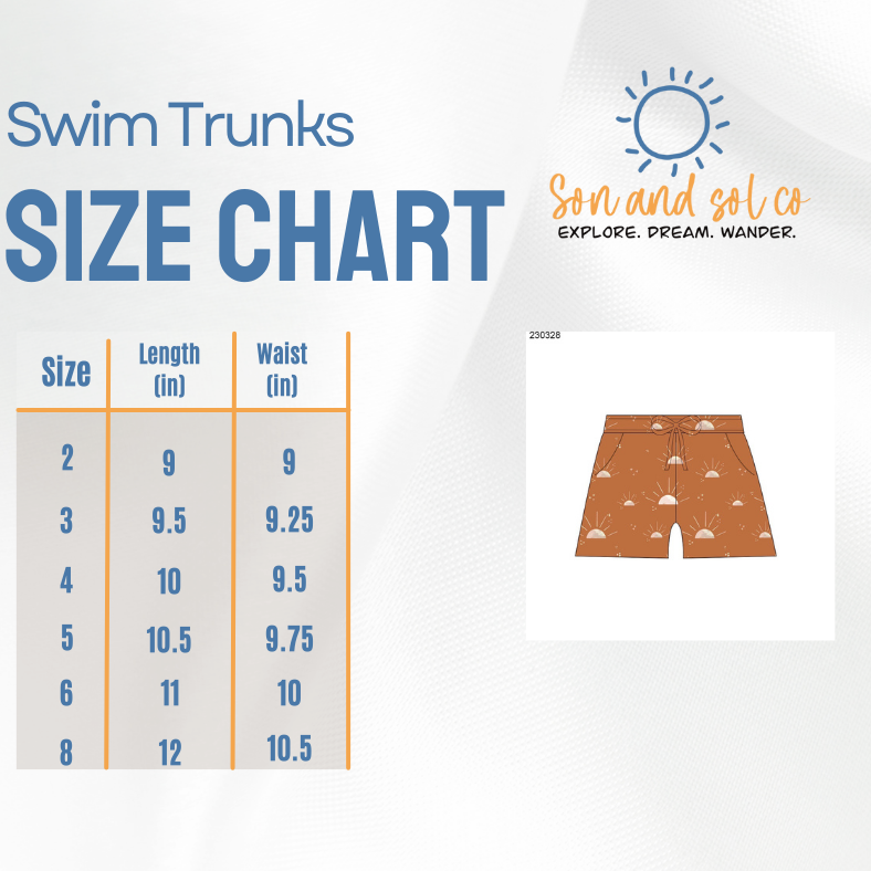 Sun Lit Sands Swim Shorts