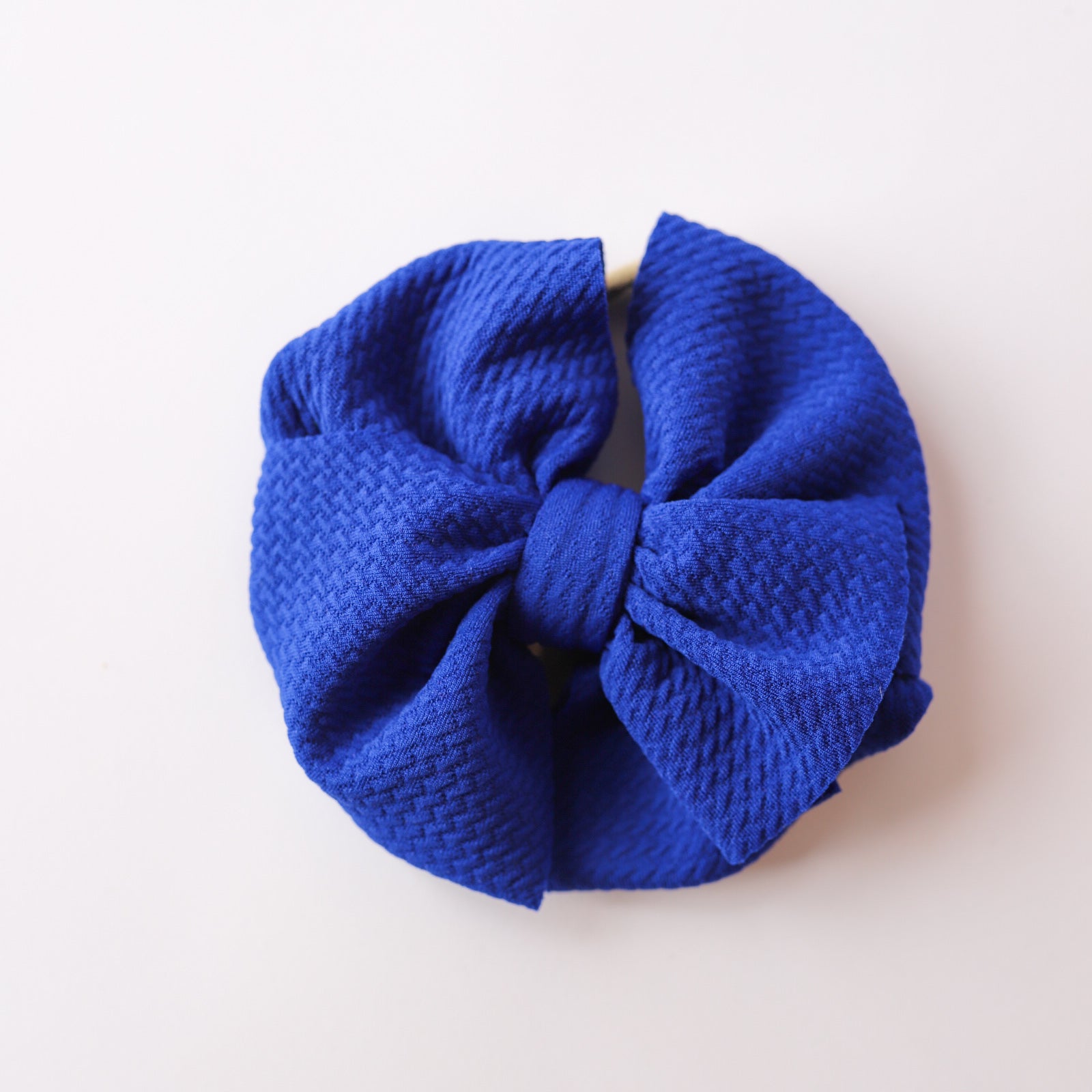 Deep Royal Big + Skinny Bow