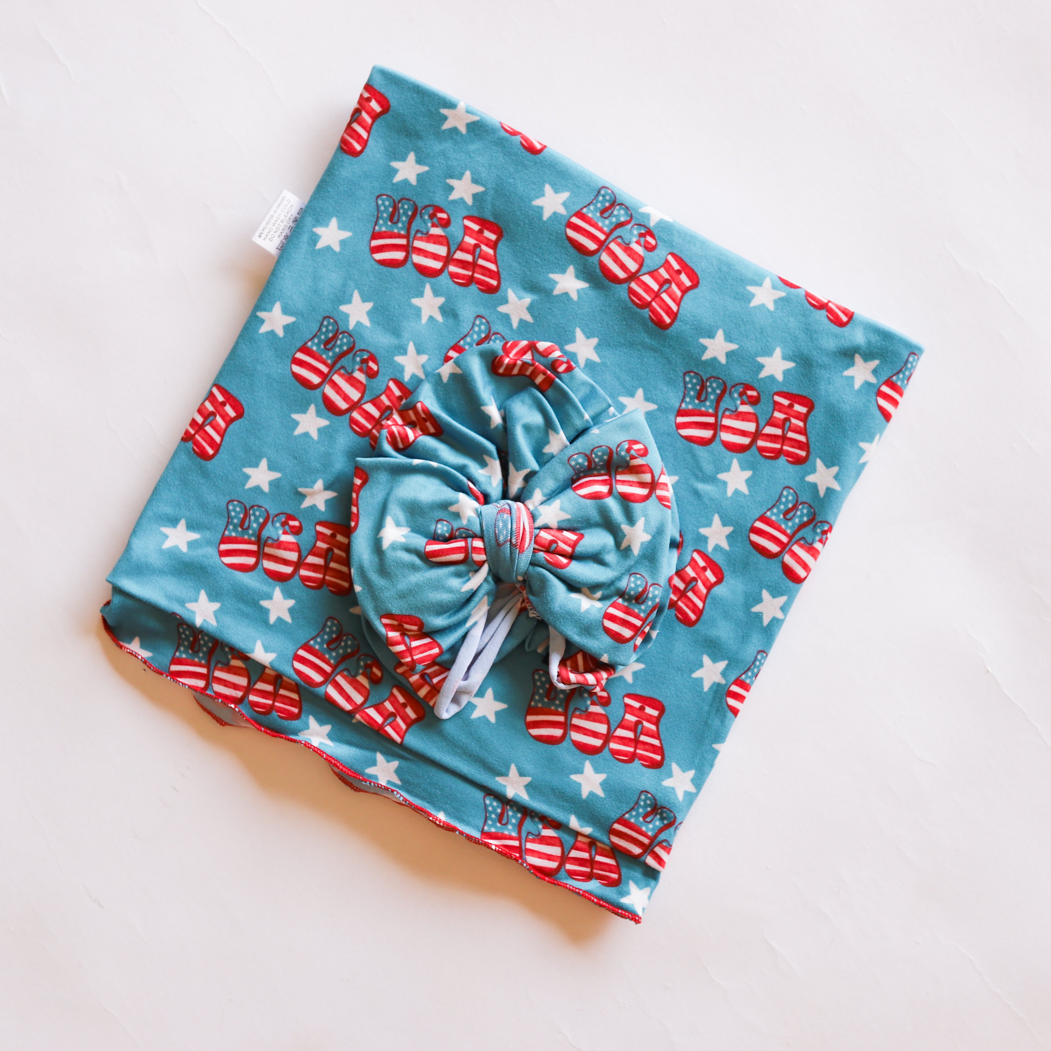 USA Swaddle Blanket Set