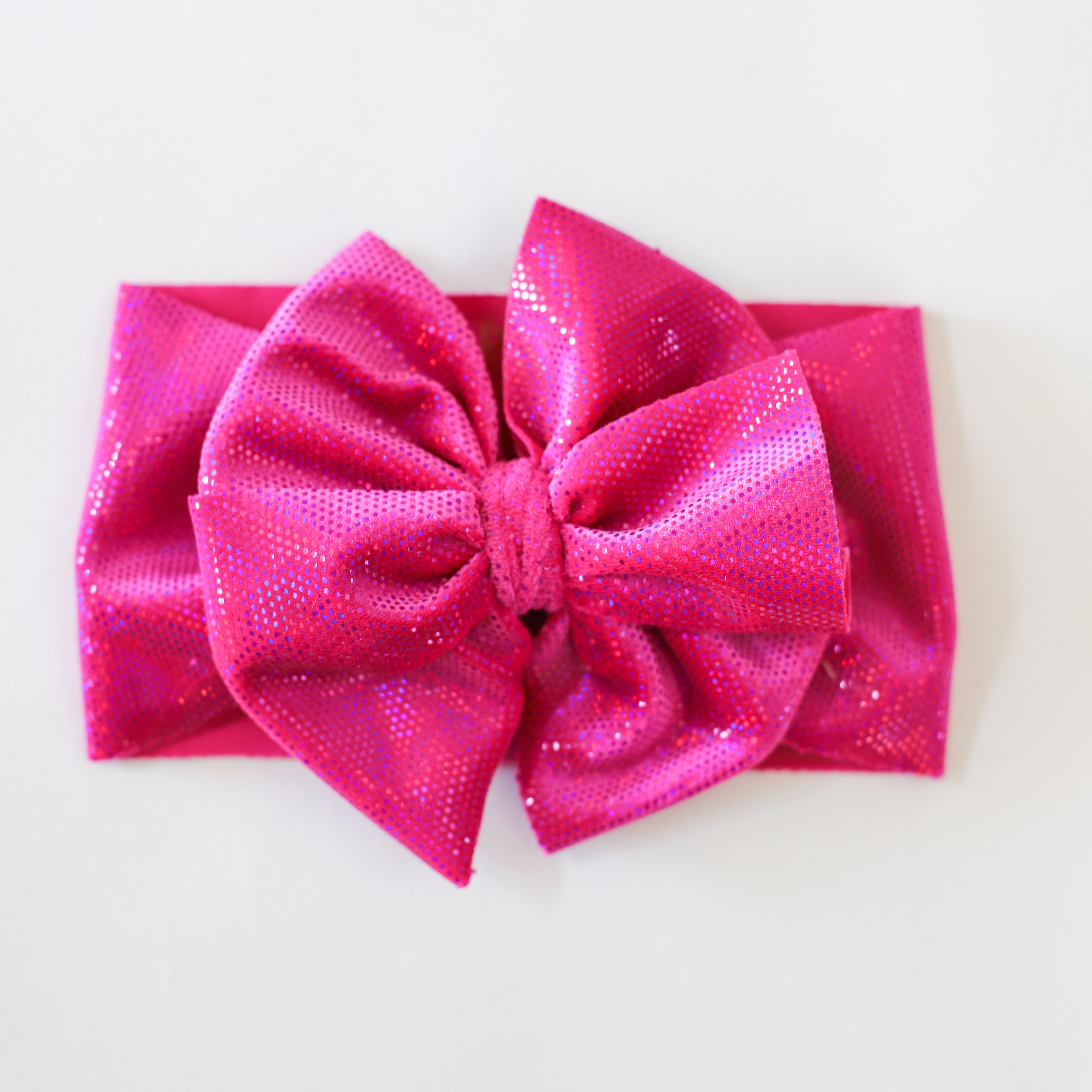 Hot Pink Disco Headwrap