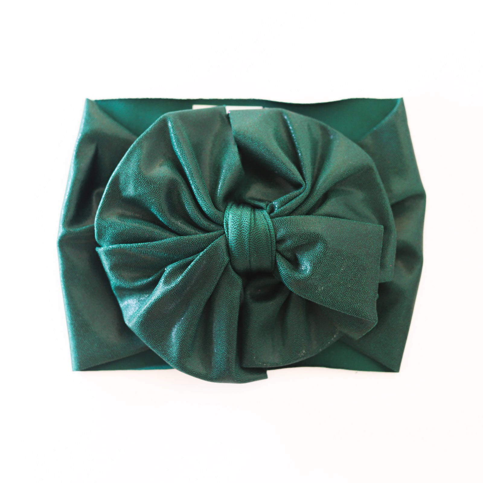 Green Matte Shimmer Headwrap
