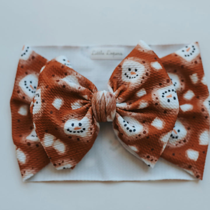 Hot Chocolate and Marshmallows Headwrap