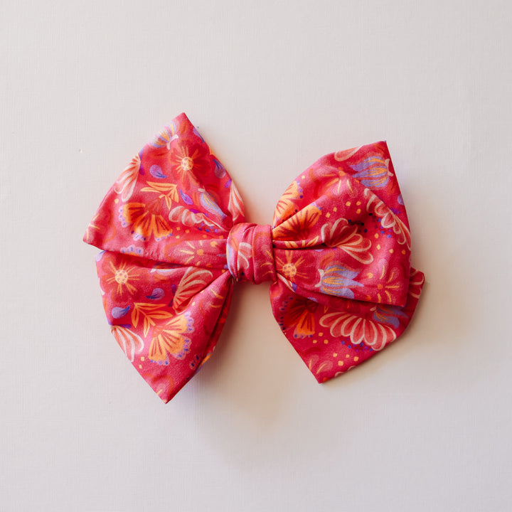 Floral Folklorico  Bow Set