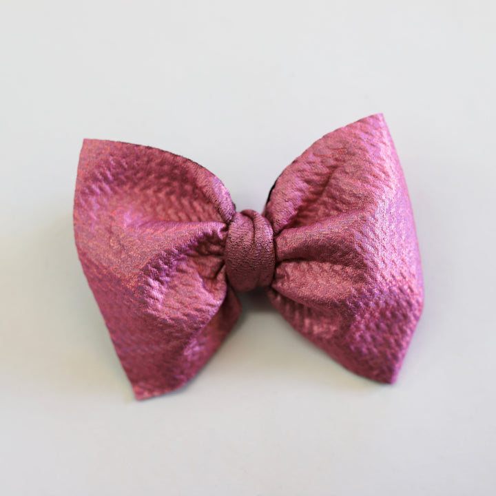 Pink Disco Bow