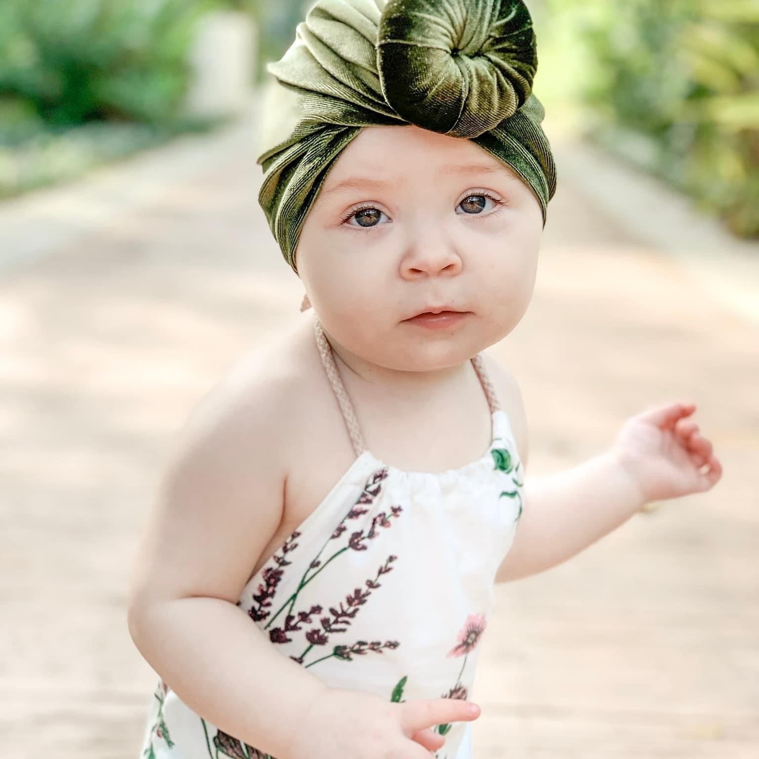 Knot Velvet Turban