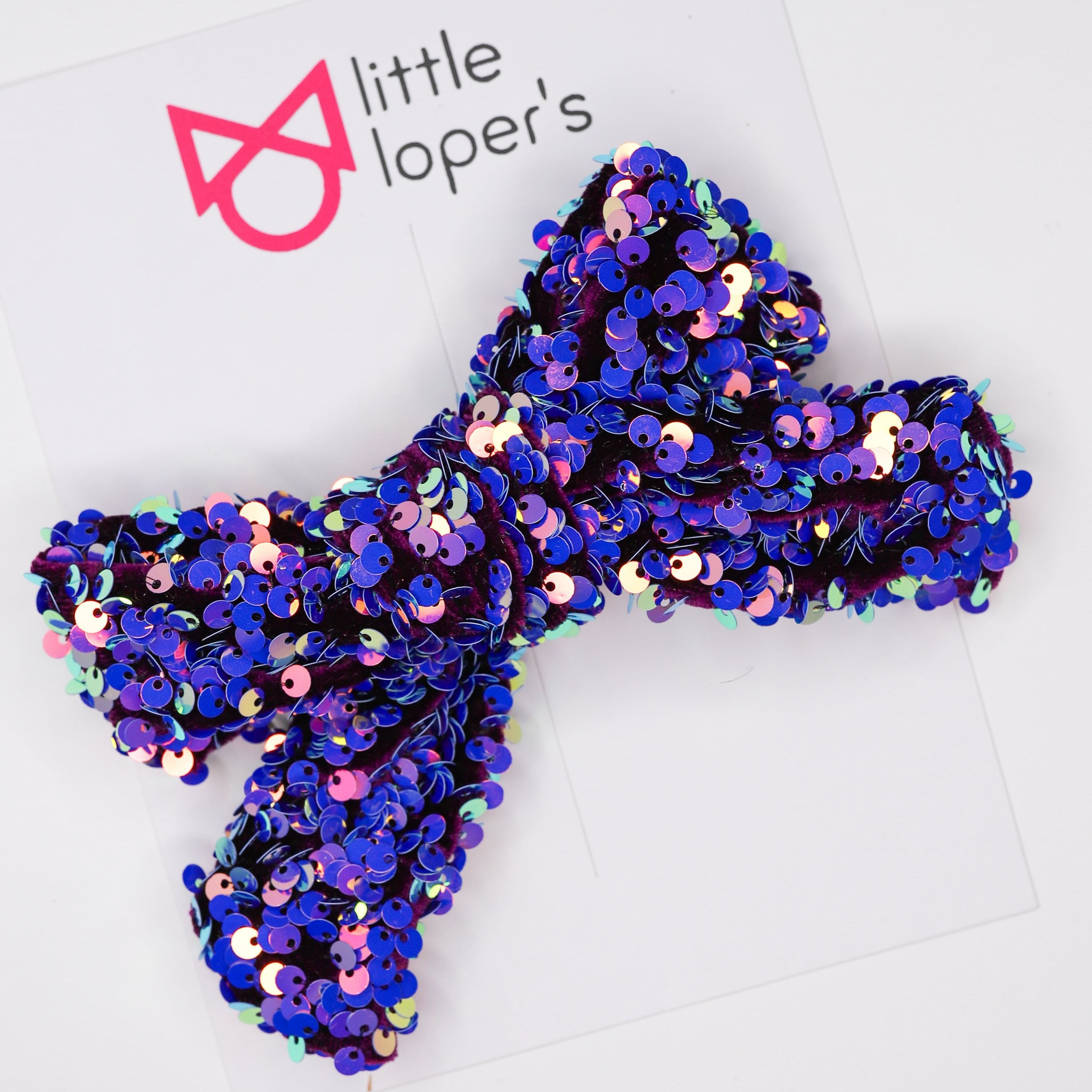Bright Sequin Bow