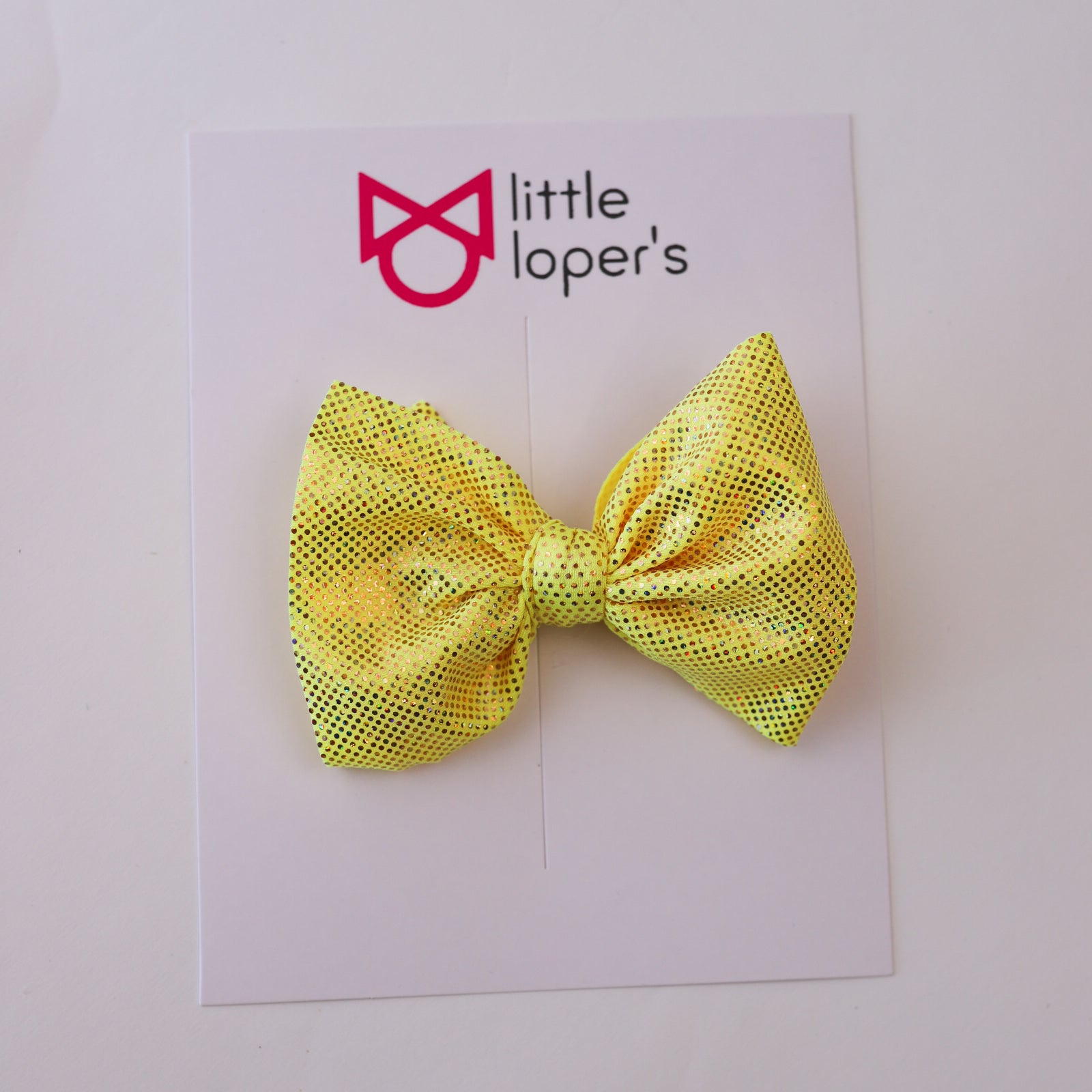 Sunshine Shimmery Bow