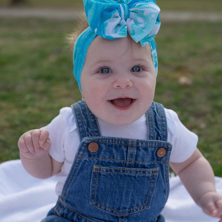 Splash of Blue Headwrap