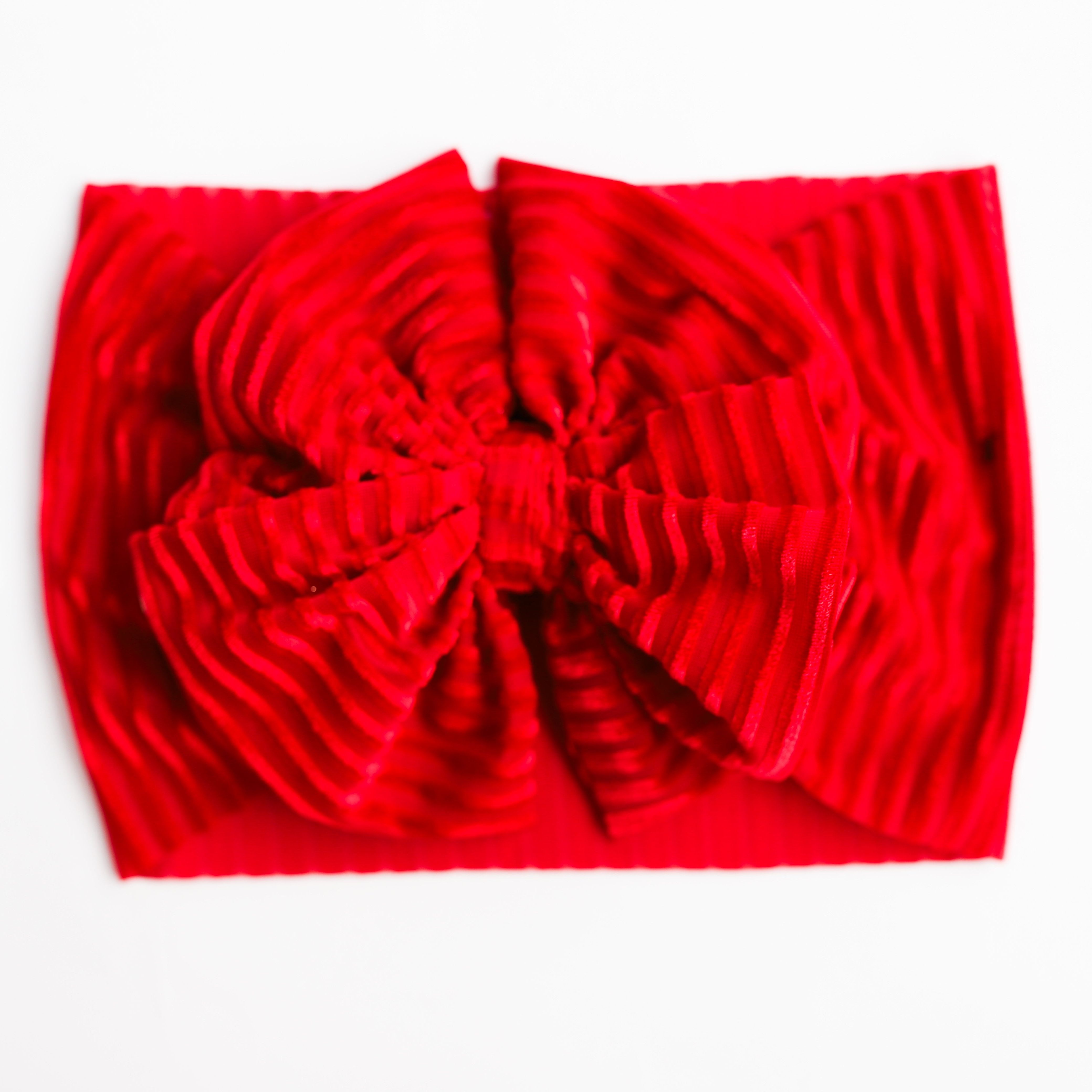 Red Luxe Headwrap