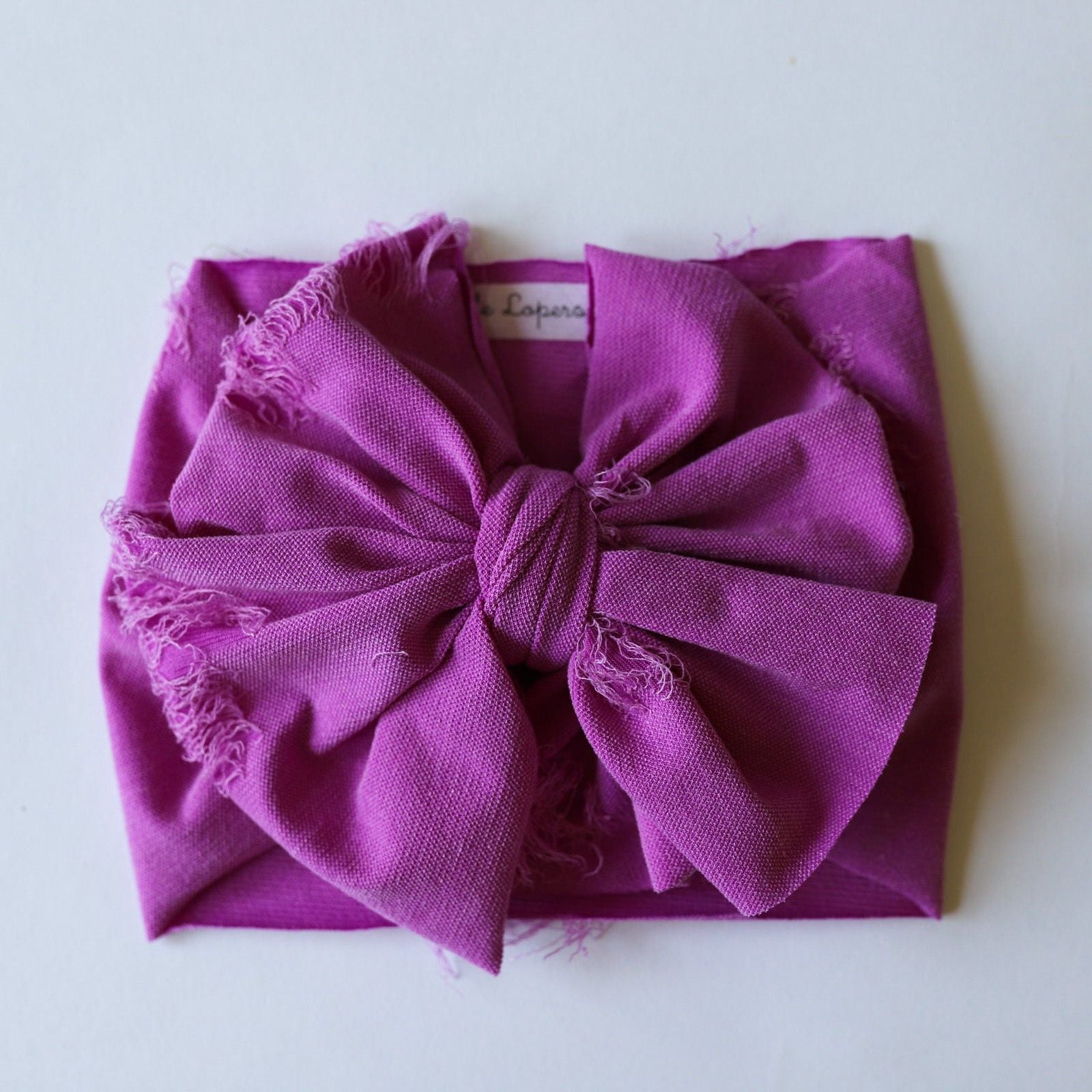 Distressed Violet Headwrap