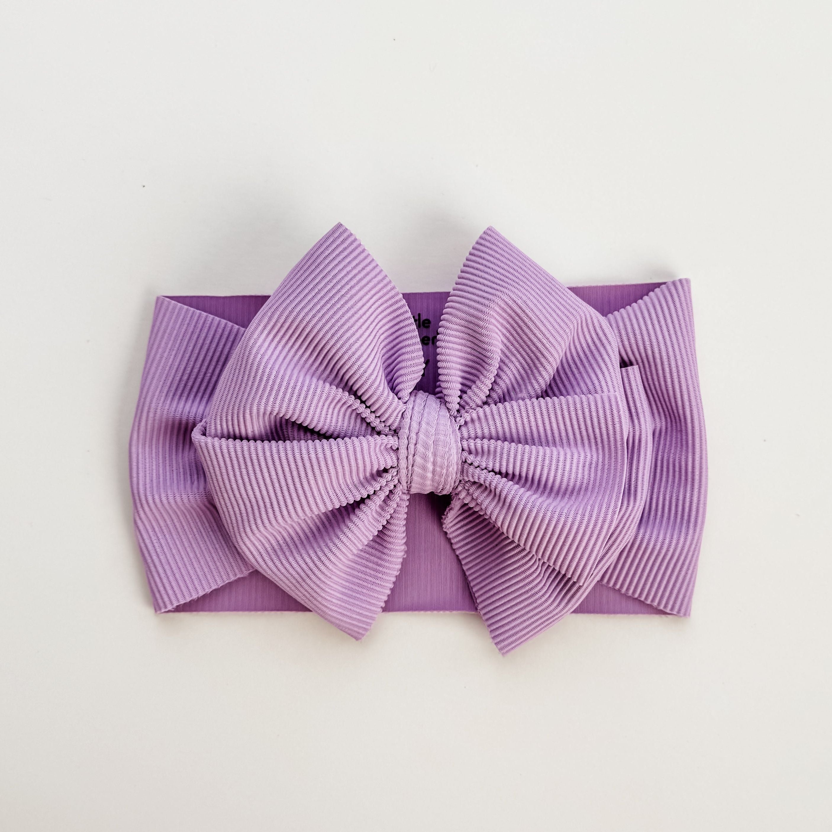 Grape Ribbed Headwrap