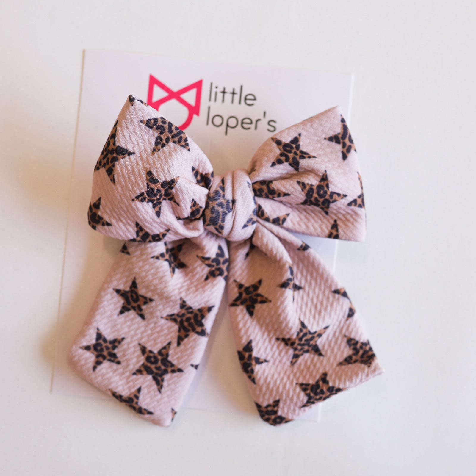 New Animal Print Party Bows