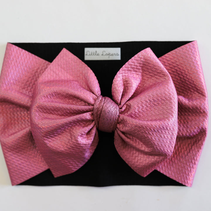 Pink Disco Headwrap
