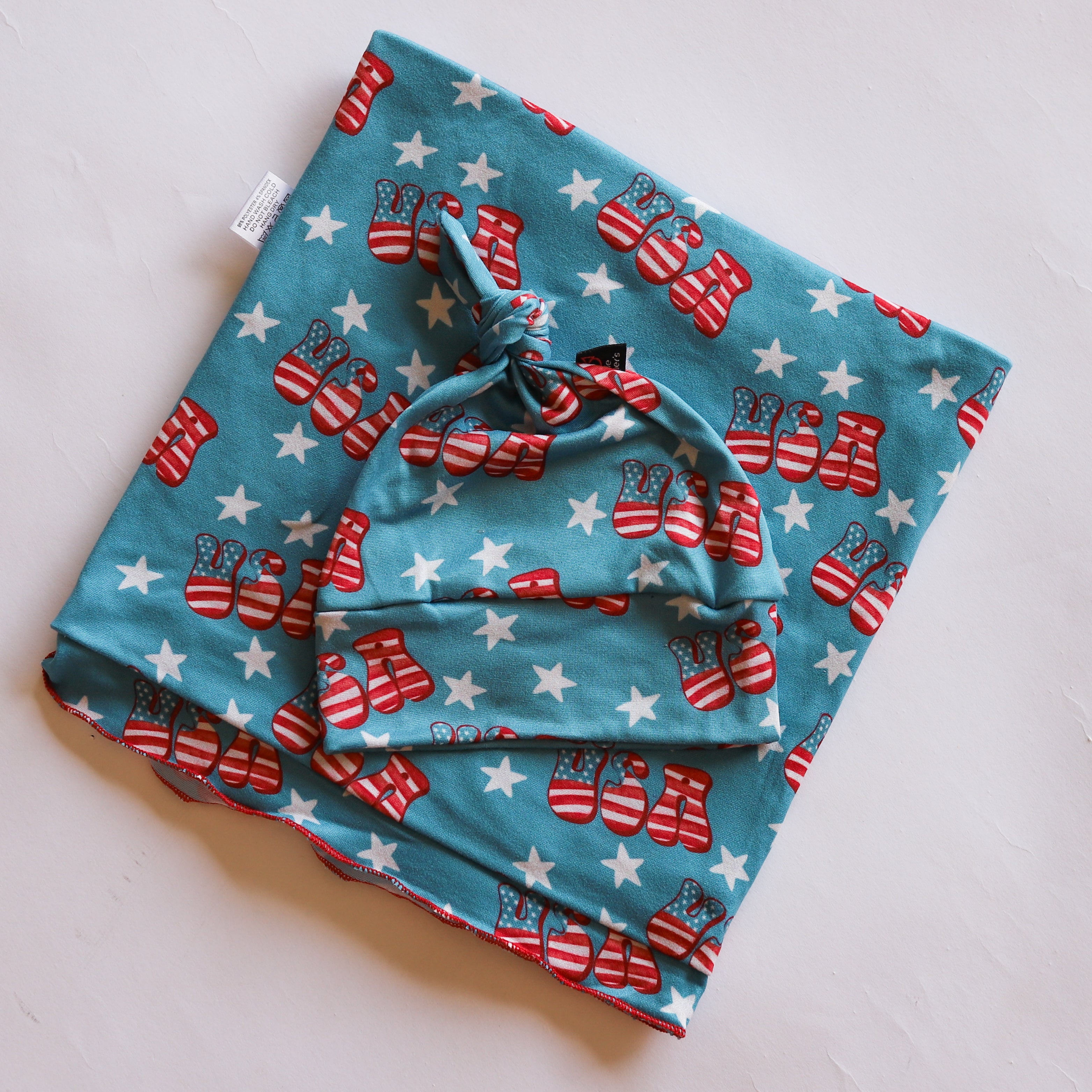 USA Swaddle Blanket Set
