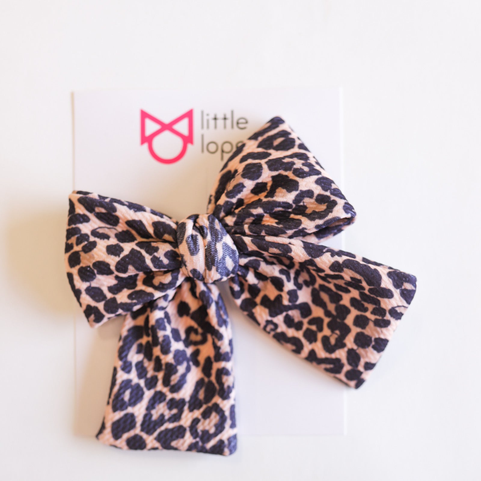 New Animal Print Party Bows