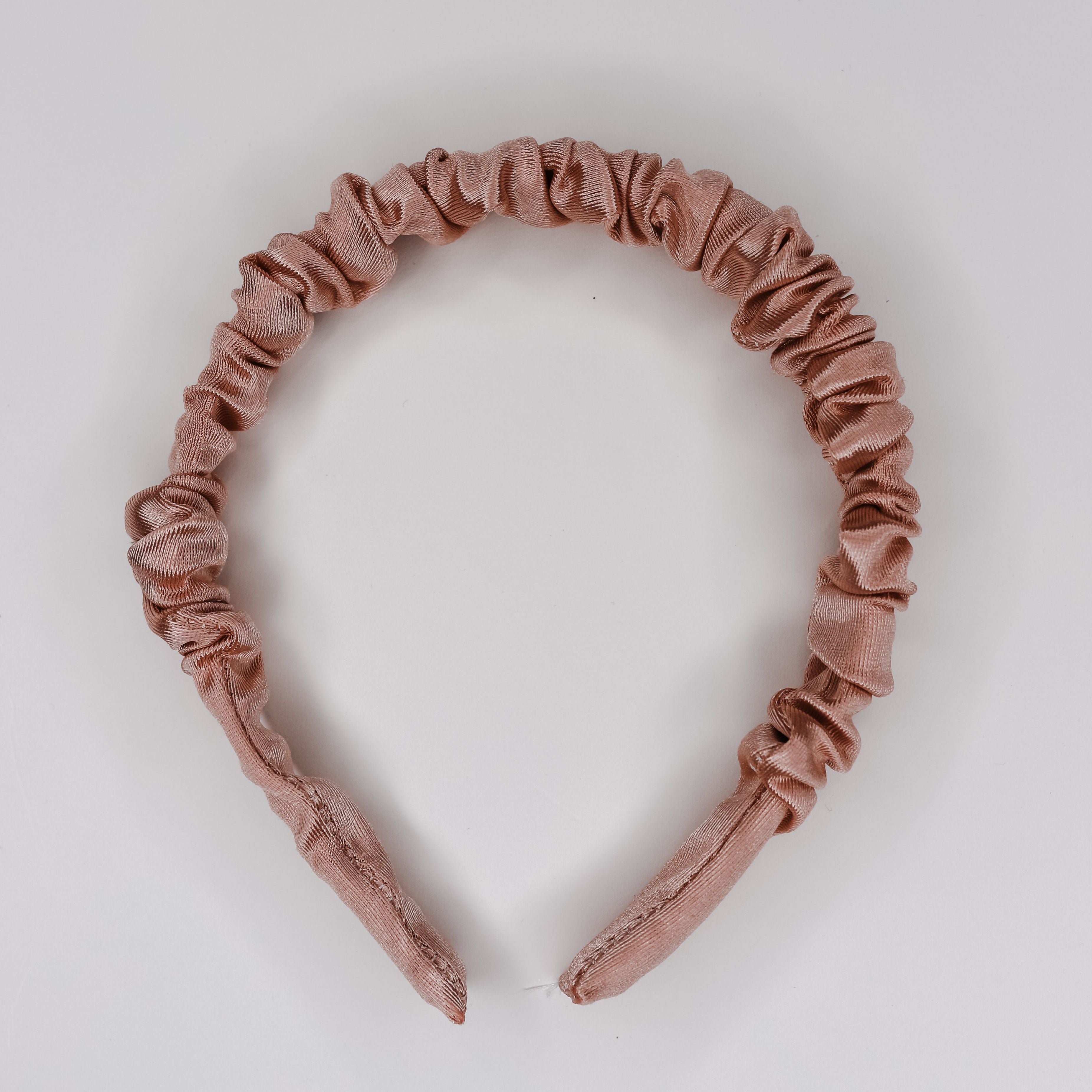 Satin Ruched Headband