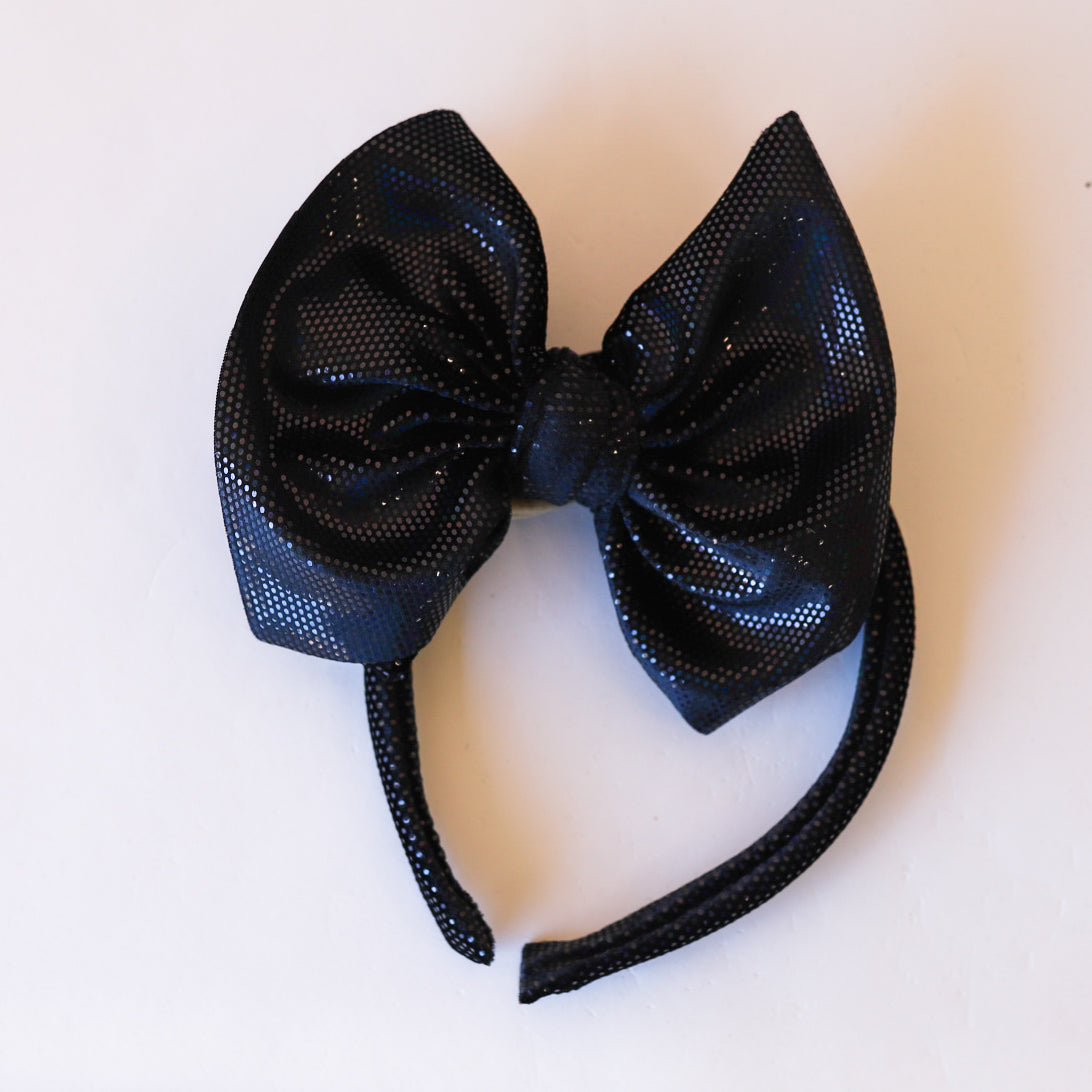 Black Disco Big + Skinny Bow