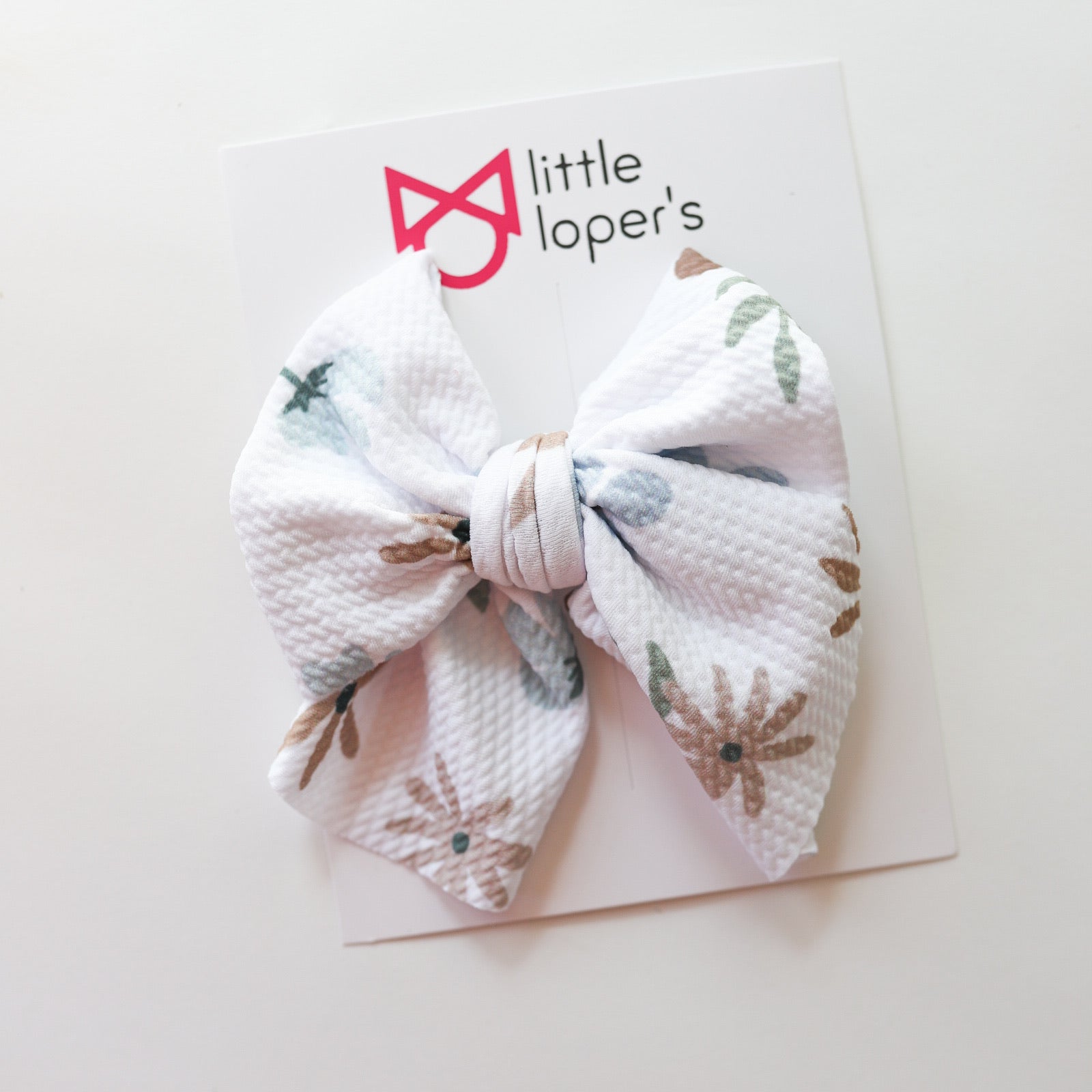 Cozy Neutrals Chunky Swanky Bows