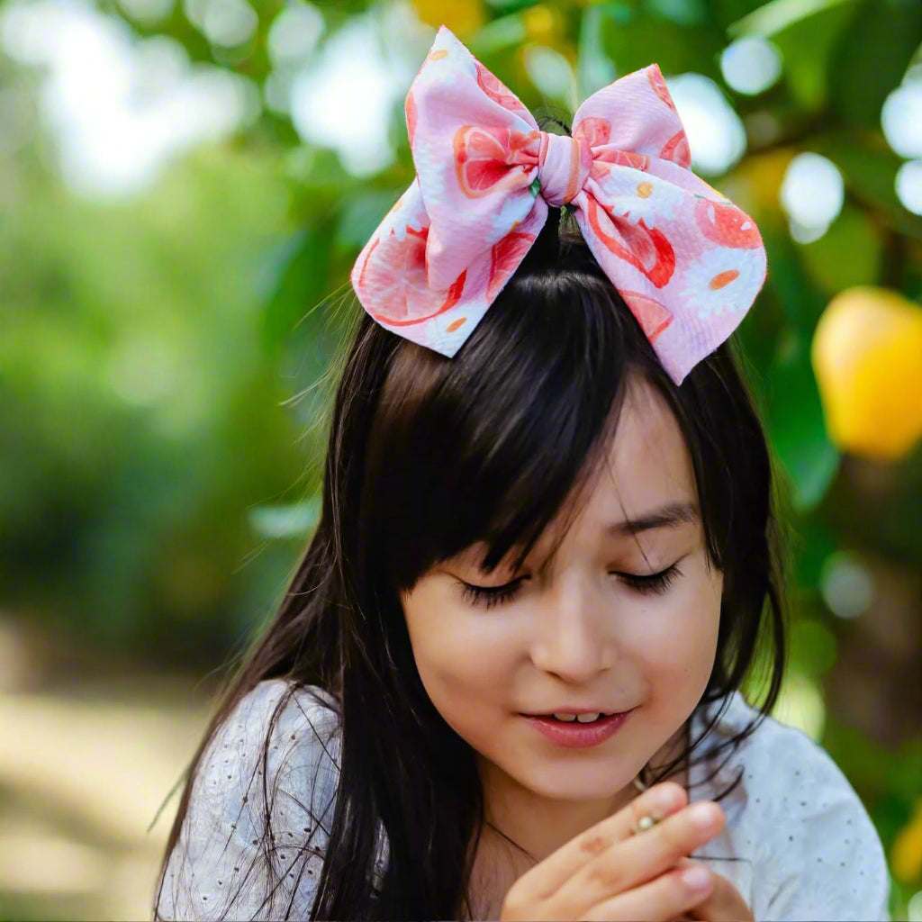 Citrus Summer Chunky Swanky Bows