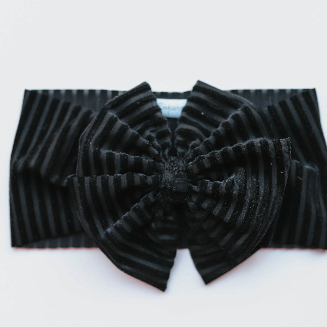 Black Luxe Headwrap