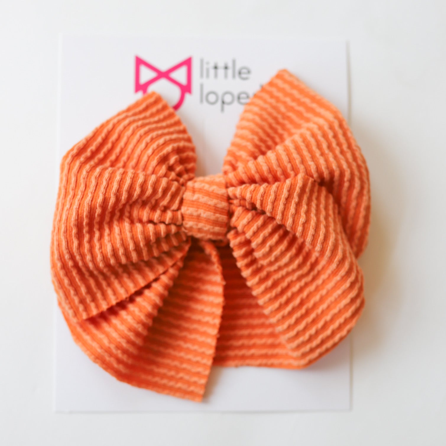Cozy Ribbed Chunky Swanky Bows